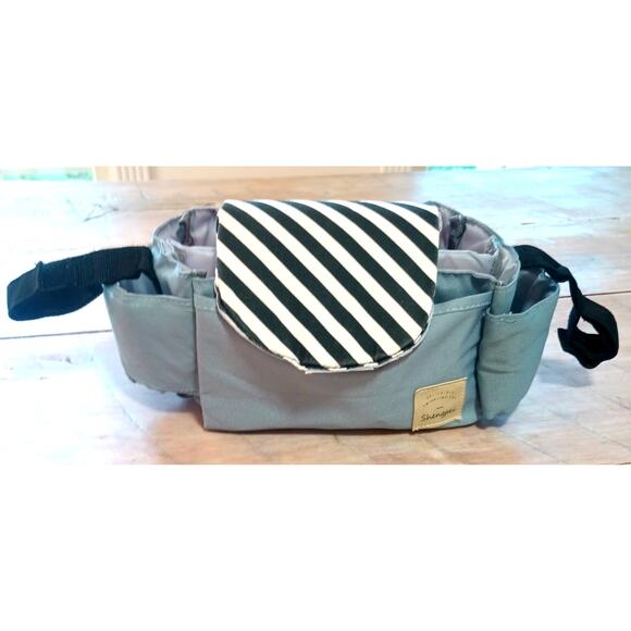 SHENGPEI STROLLER CADDY BABY ORGANIZER CARRY ALL BOTTLE HOLDER - Picture 7 of 7